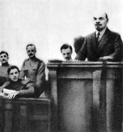 Vladimir Lenin.  April Theses - the programm of the Revolution. April 1917