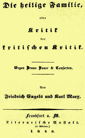 Cover of 1845 edition of pamphlet